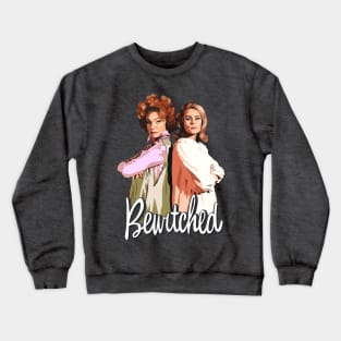 Bewitched. Samantha Darrin and Endora. Crewneck Sweatshirt